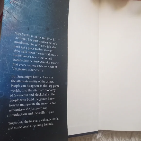 Stealing Worlds Book by Karl Schroeder - Picture 3 of 4